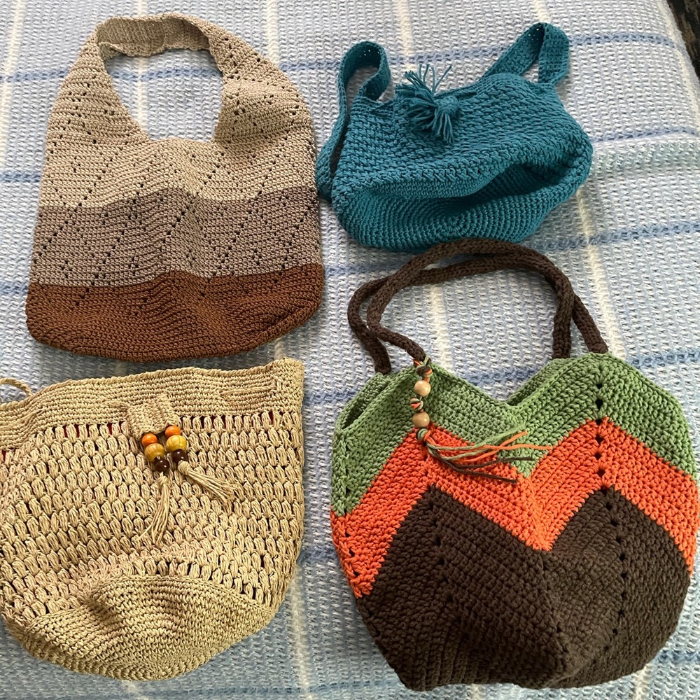 Handmade shoulder bag